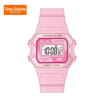 BUM BUM07907 Digital Sports Pink Strap Women Watch BUM BUM07907 Digital Sports Pink Strap Women Watch